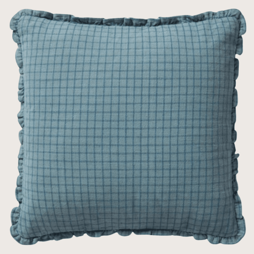 CLJ x Loloi Dinah Pillow in blue