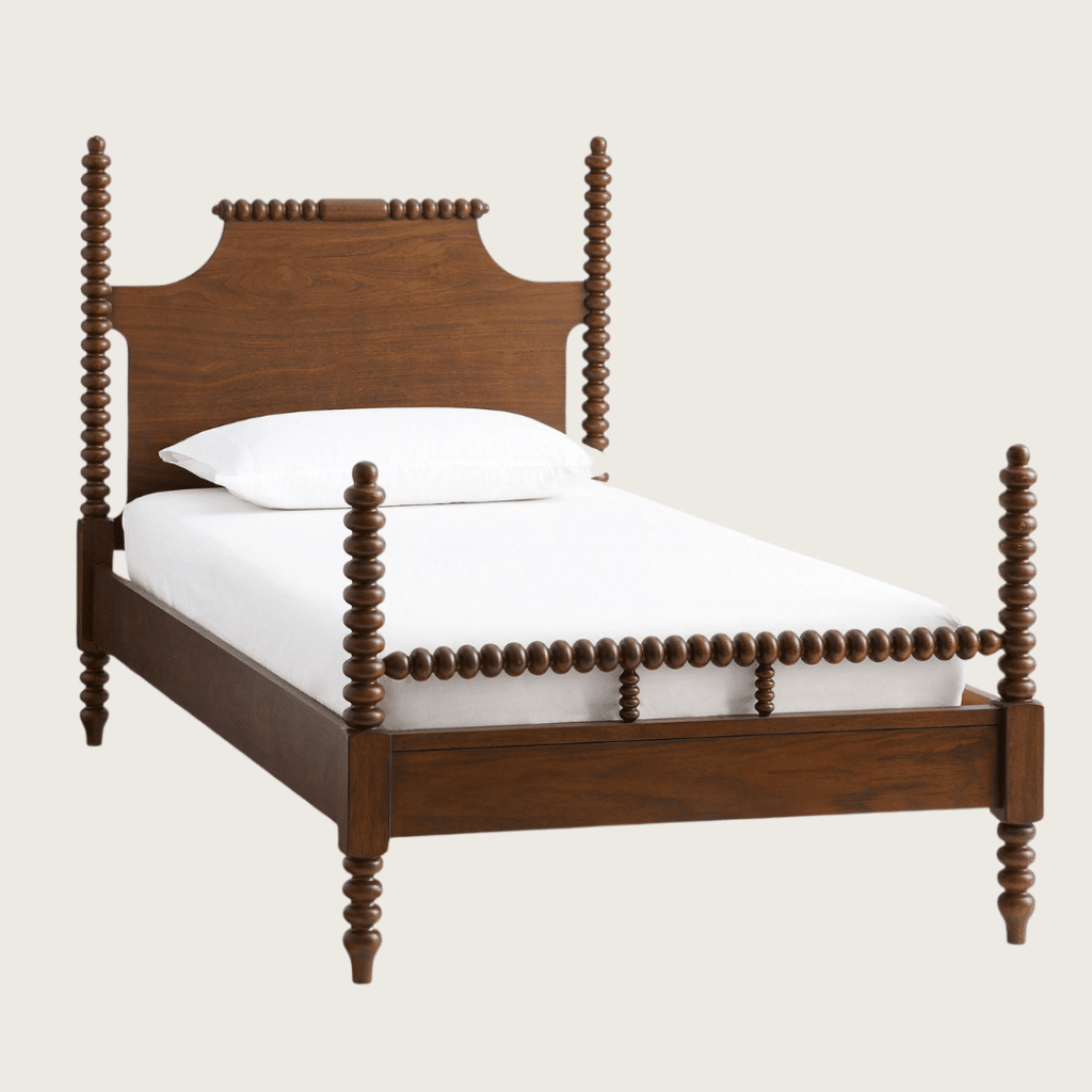 CLJ x Pottery Barn Kids Turned Wood Bed