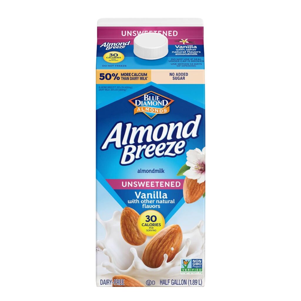 Chris Loves Julia | Almond Breeze Unsweetened Vanilla