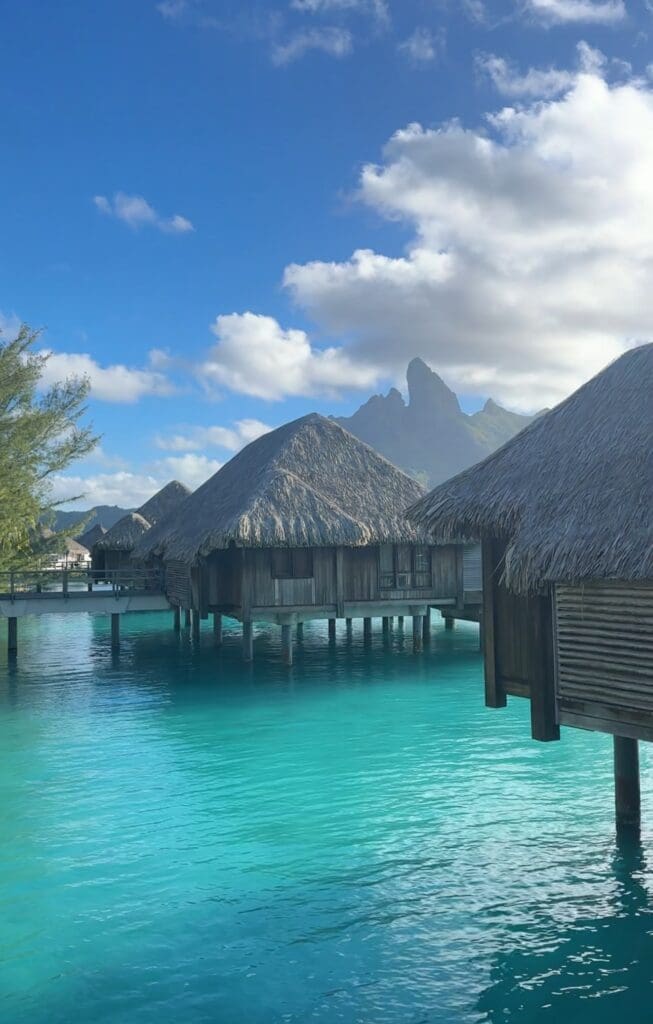 Chris Loves Julia Huts at the St. Regis in Bora Bora