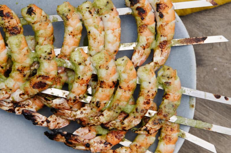 Easy Chili Lime Grilled Shrimp