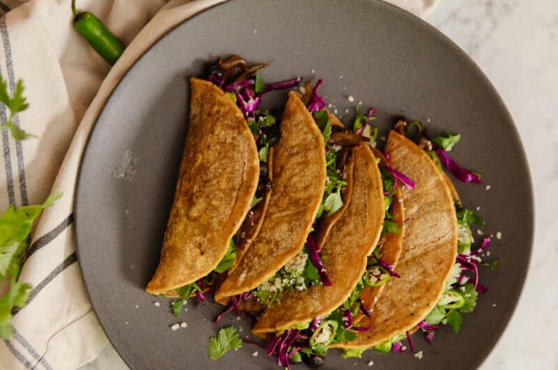 A Non-Vegan's Favorite Mushroom Taco Recipe