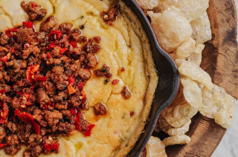 Spicy Italian Skillet Bean Dip