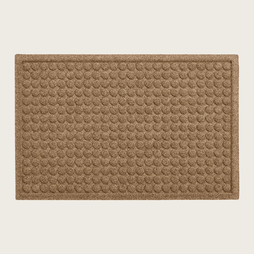 Crate & Barrel Thirsty Dots ™ Flax Doormat