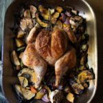 One Pan Roasted Chicken and Vegetables