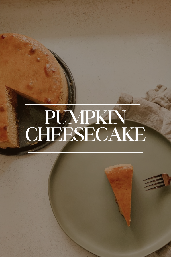 Pumpkin Cheesecake