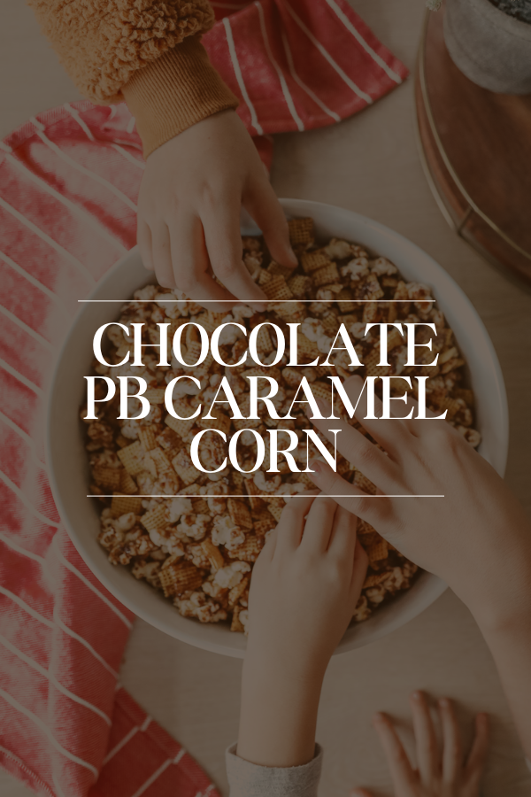 Chocolate Peanut Butter Caramel Corn