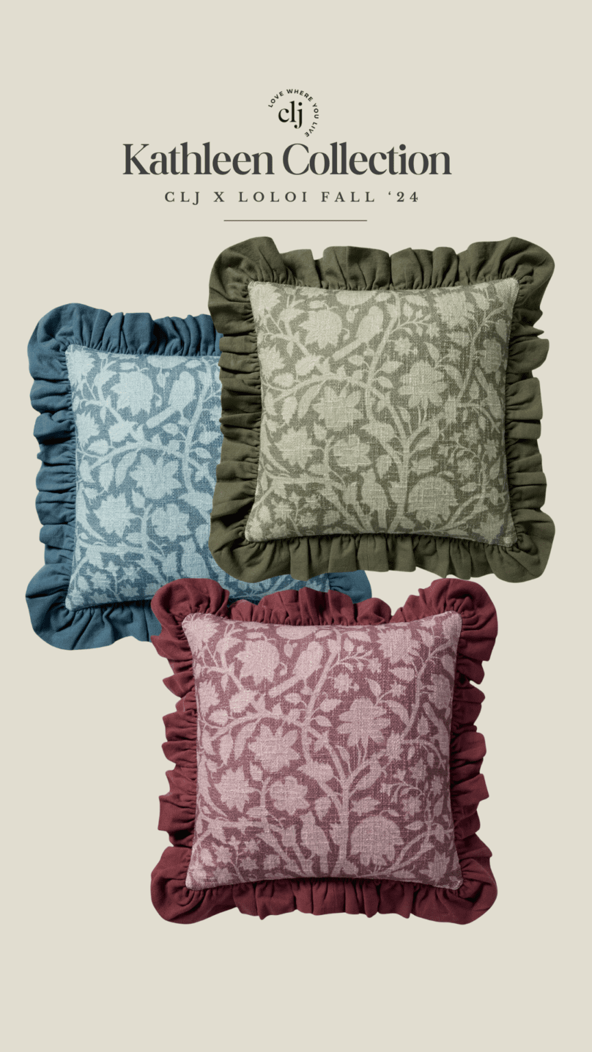 Meet the New Chris Loves Julia x Loloi Pillows for Fall 2024 - Chris ...