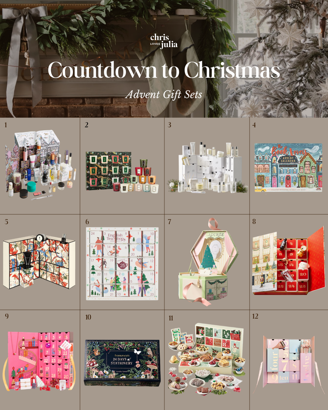 Countdown to Christmas Advent Gift Sets