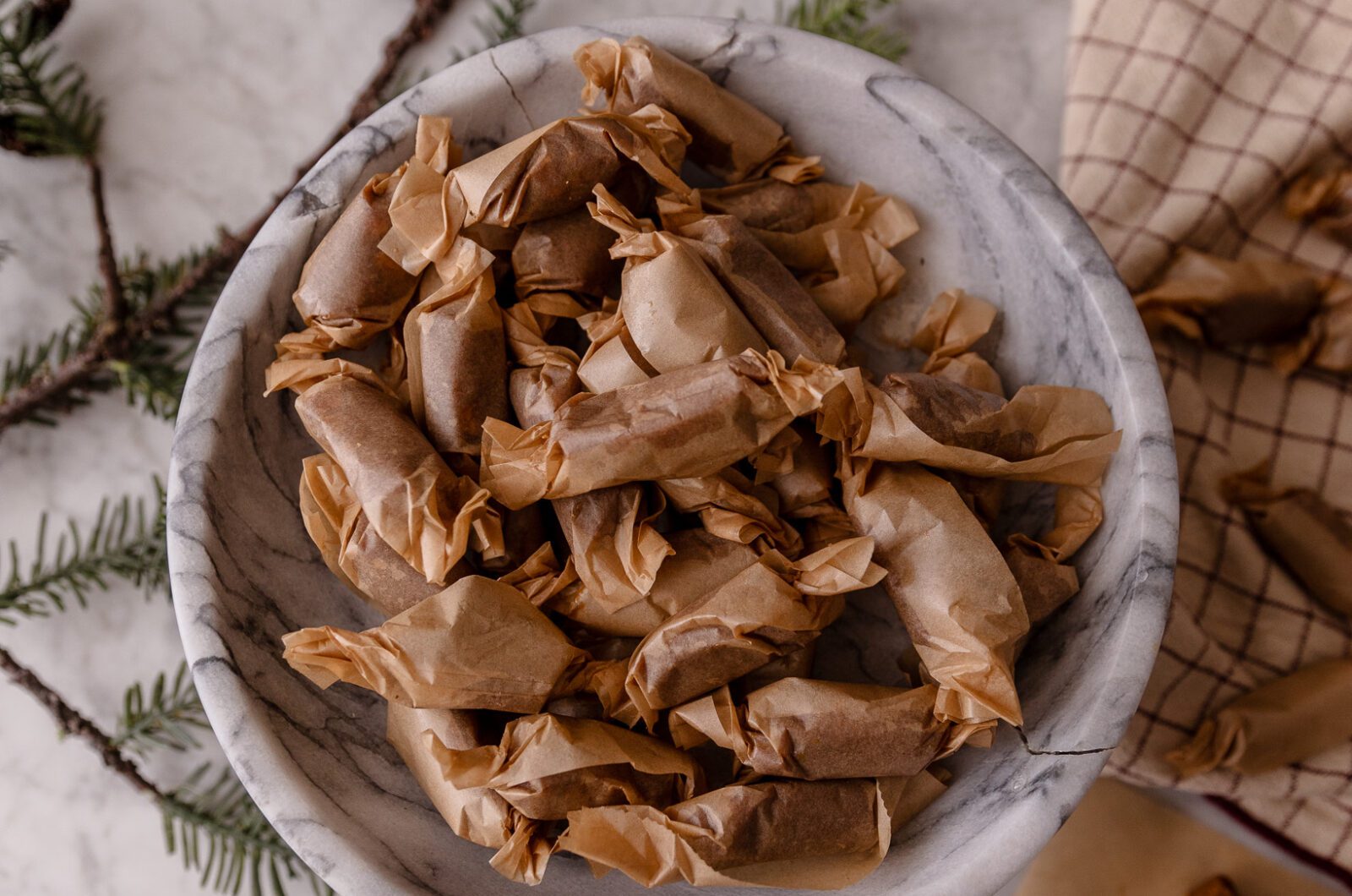 Soft Homemade Caramels for the Holidays (Dairy-Free)