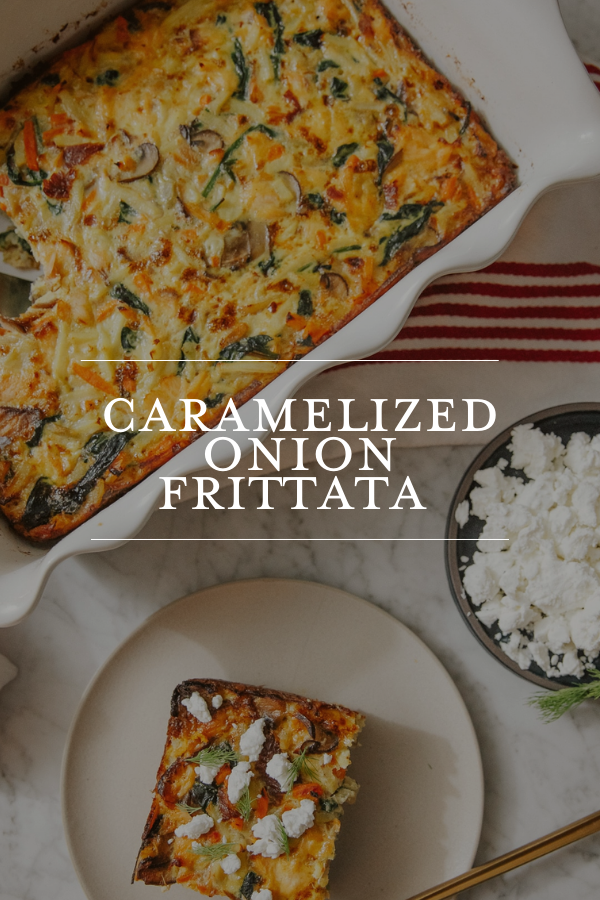 Caramelized Onion Frittata Recipe