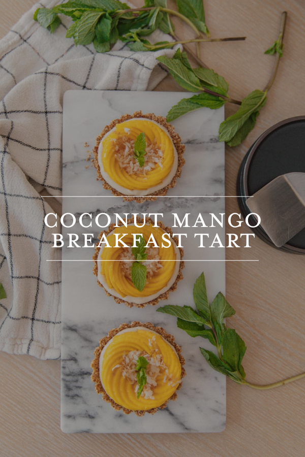 Coconut Mango Breakfast Tarts Recipe
