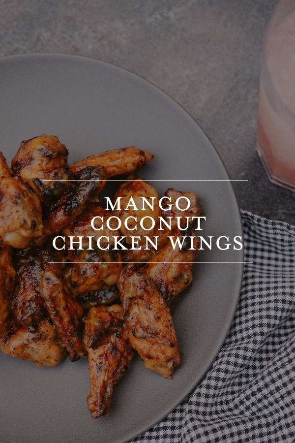 Mango Coconut Chicken Wings