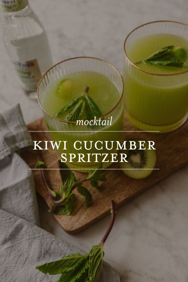Kiwi Cucumber Spritzer