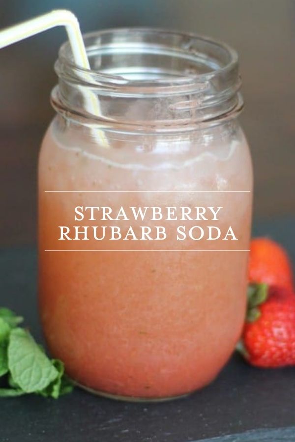 Strawberry Rhubarb Soda