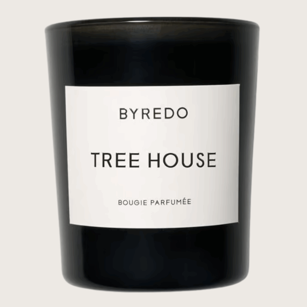 Byredo Tree House candle by bougie parfumee