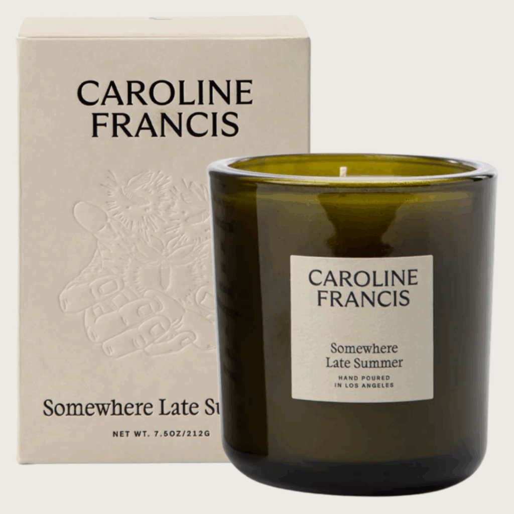 Somewhere Late Summer candle by Caroline Francis