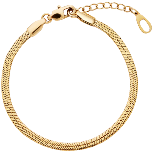 Atlas Herringbone Chain Bracelet