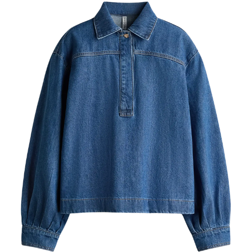 Denim Popover Shirt