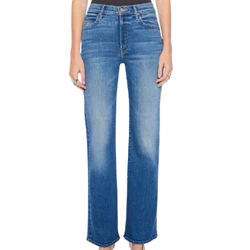The Kick It High Waist Straight Leg Jeans