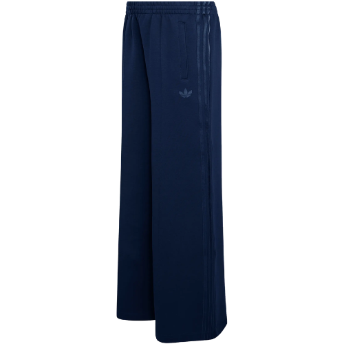 Cotton Blend Scuba Knit Wide Leg Track Pants