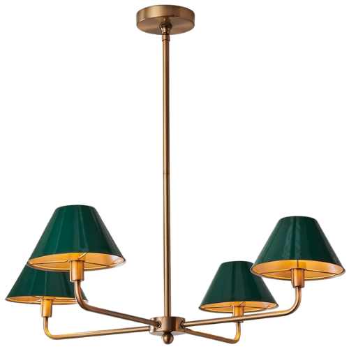 Chris Loves Julia Edie Chandelier - 4 Light Shades of Light