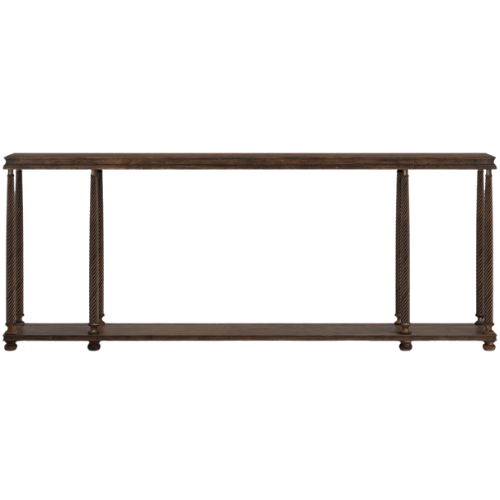 Adette 76.25” Solid Wood Console Table