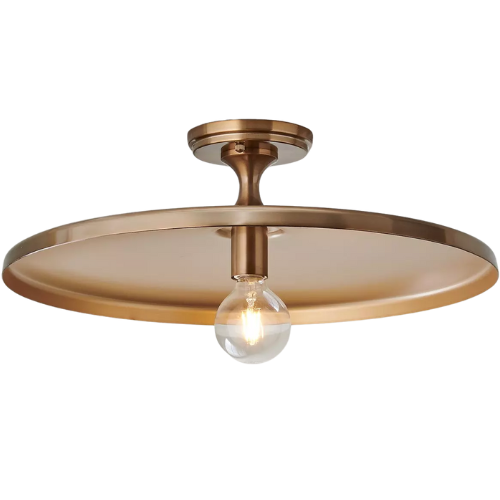 Chris Loves Julia Victor Semi-Flush Ceiling Light