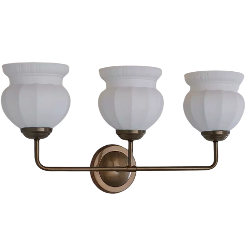 Chris Loves Julia Marlo Vanity Light - 3 Light - Ceramic