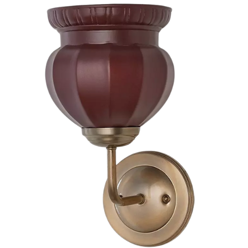 Chris Loves Julia Marlo Bath Sconce - Ceramic Shades of Light