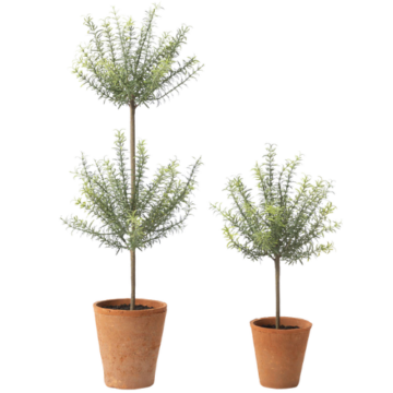 McGee & Co. (US) Potted Faux Rosemary Topiary