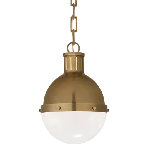 McGee & Co. (US) Hicks Pendant brass lantern
