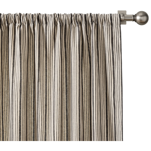 Pottery Barn (US) Ticking Striped Printed Curtain