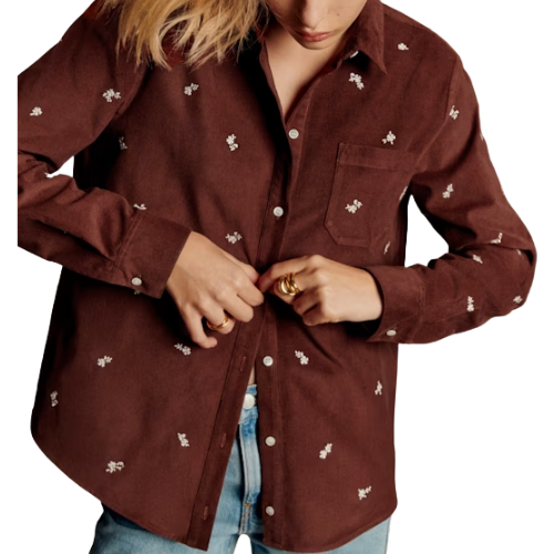 Sezane Paris Tomboy Shirt top