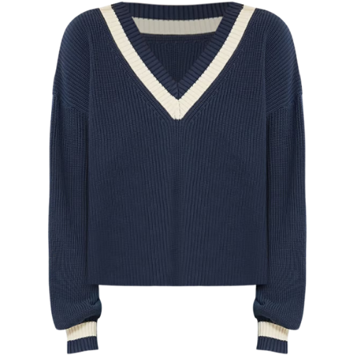 Washed Navy Ashe Sweater Tuckernuck