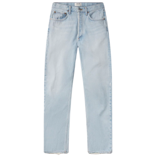 AGOLDE Kelly Jean in Wave denim