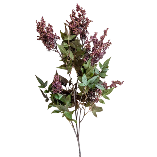 Faux Dusty Plum Stem