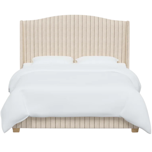 Allis Upholstered Wingback Bed Birch Lane Wayfair