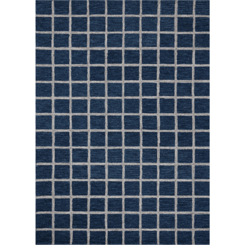 Polly Navy Silver Rug