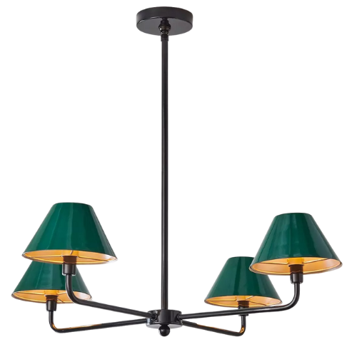 Chris Loves Julia Edie Chandelier - 4 Light Shades of Light