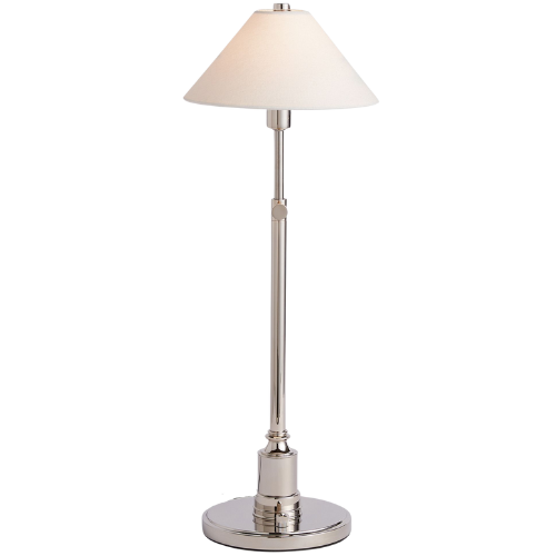 Rejuvenation Mapleton Table Lamp silver polished nickel