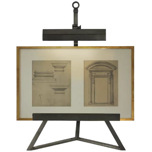 Lumens easel Estelle Picture Display Table Lamp