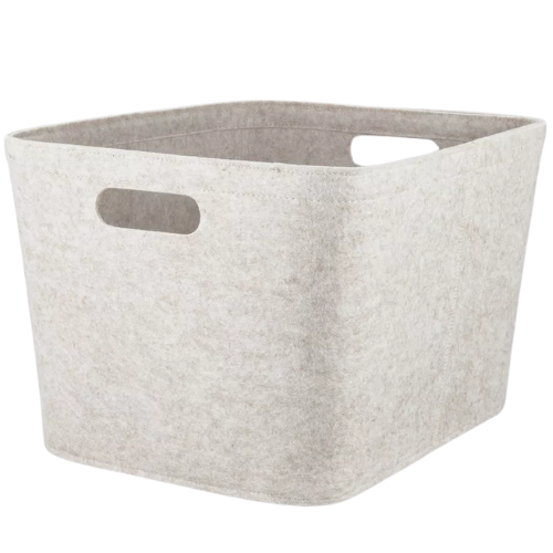Target Felt Basket with Stitching - Brightroom