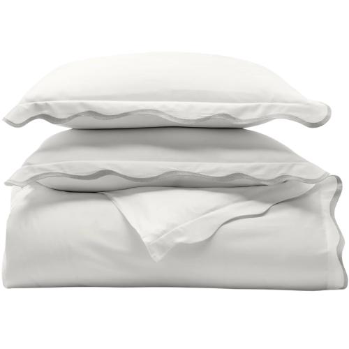 Boll & Branch Signature Embellished Duvet Set