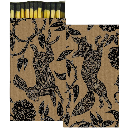 Amazon Decorative Folktail Matchboxes with Wooden Matches