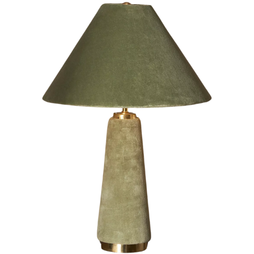 Lulu Velvet Table Lamp