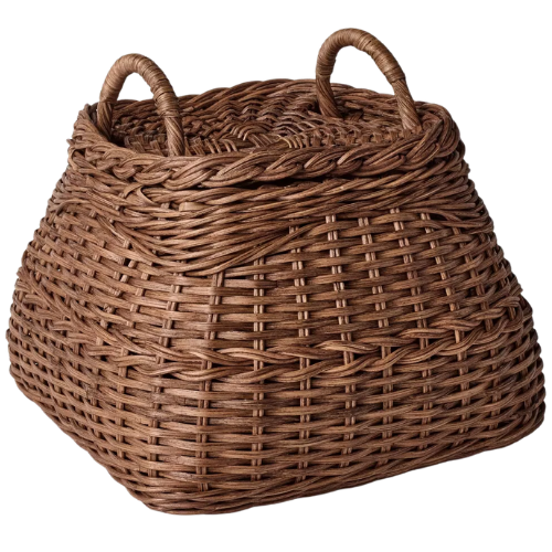 Target Square Rattan Basket Dark Brown - Threshold