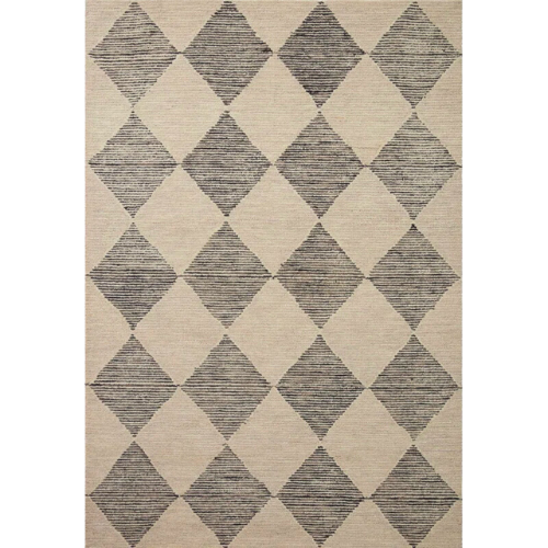 Francis Beige Charcoal Rug