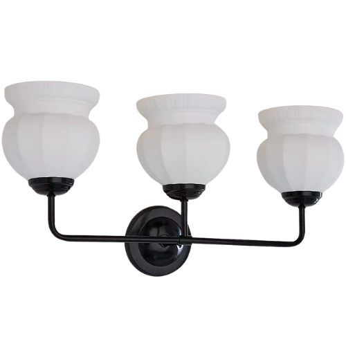 Chris Loves Julia Marlo Vanity Light - 3 Light - Ceramic