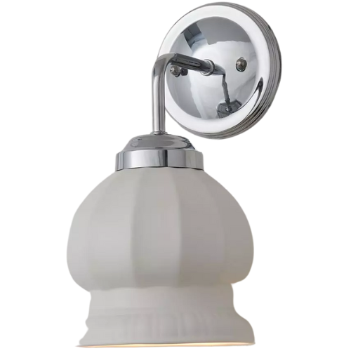 Chris Loves Julia Marlo Bath Sconce - Ceramic Shades of Light
